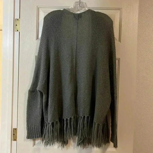 Wooden Ships Poncho Cardigan - Picture 2 of 5